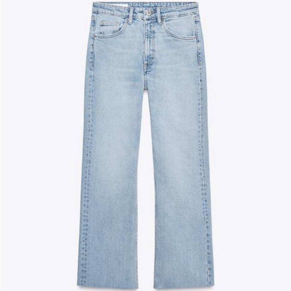 Zara Straight-Leg Jeans Size 4